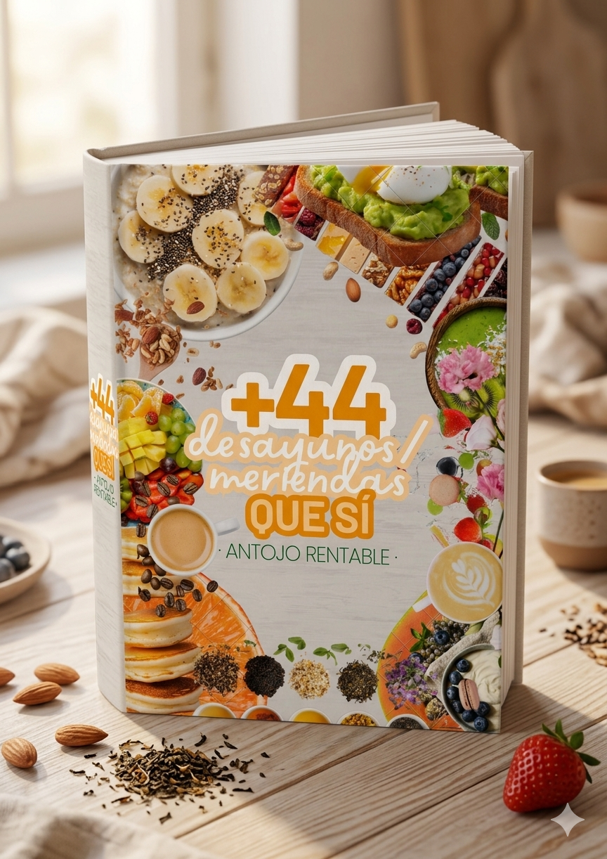 +44 desayunos/meriendas saludables!